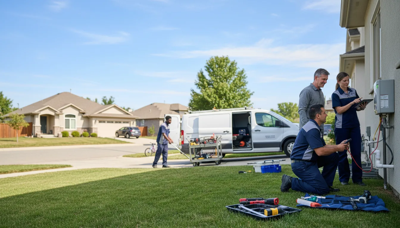 Tankless water heater service in Montebello, CA